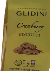 COOKIES CRANBERRY	 200 gr