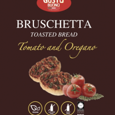 BRUSCHETTA TOMATES & ORIGAN