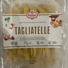 TAGLIATELLE FRAÎCHE	 250 gr