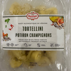 TORTELLINI POTIRON CHAMPIGNONS	 250 gr