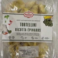 TORTELLINI RICOTTA EPINARD	 250 gr