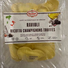 RAVIOLI COEUR RICOTTA CHAMPIGNONS TRUFFES 300 gr