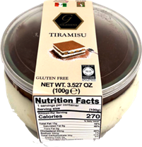 Dessert TIRAMISU	 100 gr