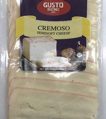 Fromage CREMOSO Semi Doux	 en Tranches 150gr