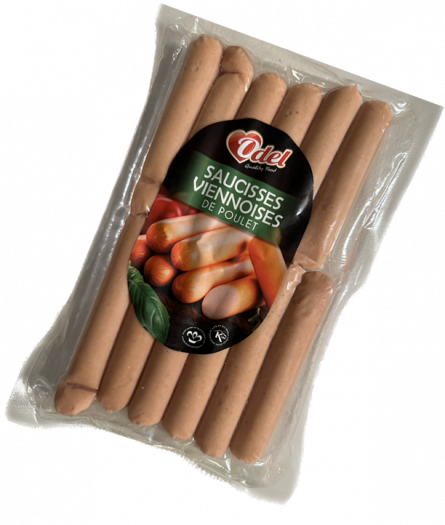 SAUCISSES VIENNOISES DE POULET 380gr