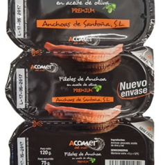 TRIPACK Anchois PREMIUM	à l’huile d’olive (120gr)